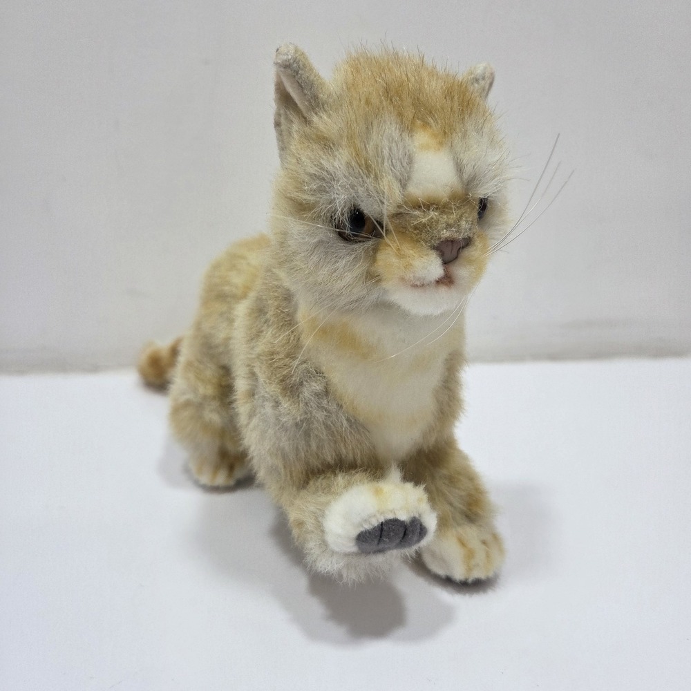 Hansa ginger cat Poseable‎  Front Legs plush